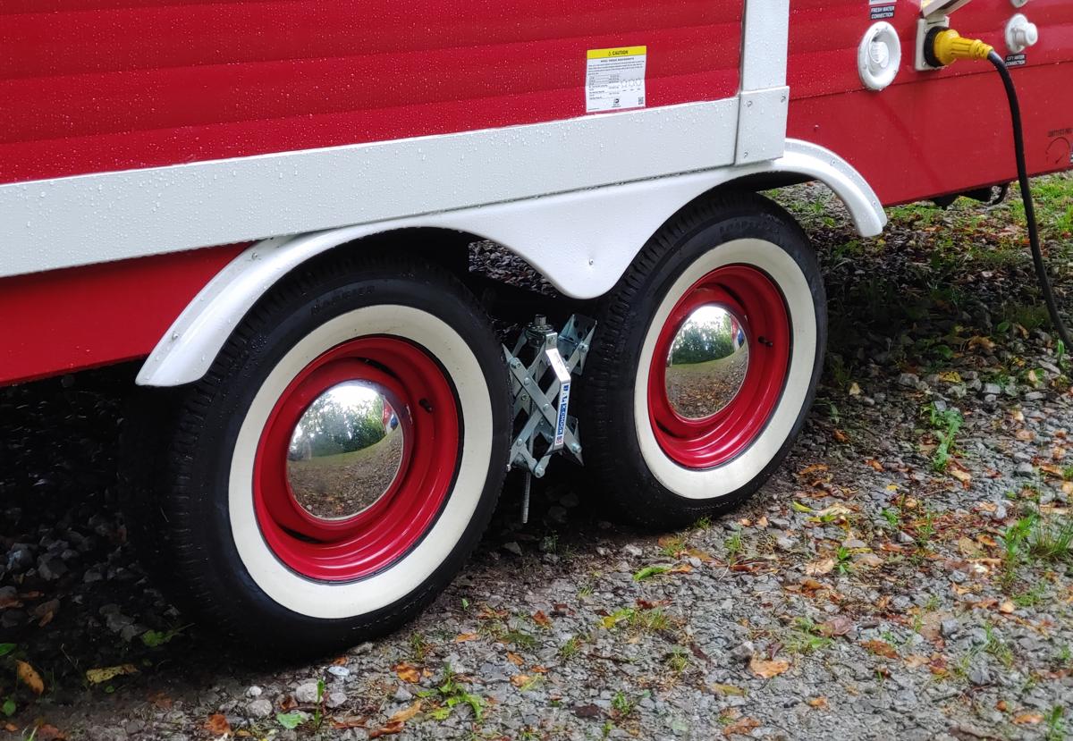 How To Make The Camper More Stable At The Campsite Our Retro Camper