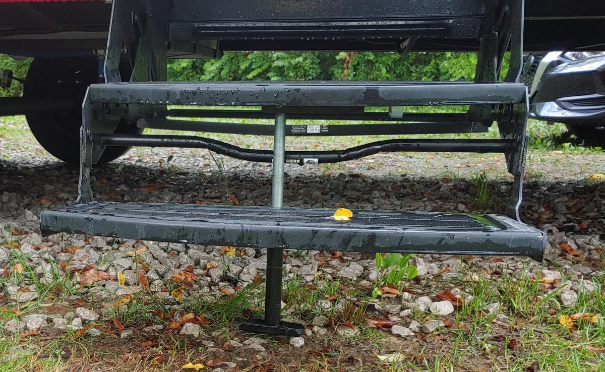 How To Make The Camper More Stable At The Campsite Our Retro Camper